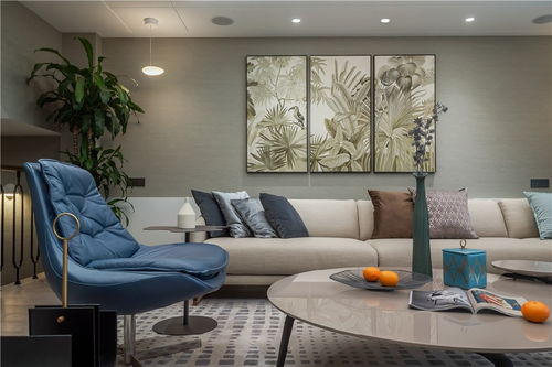 涟城·青涟 | 330平现代简约别墅豪宅装修实景赏析